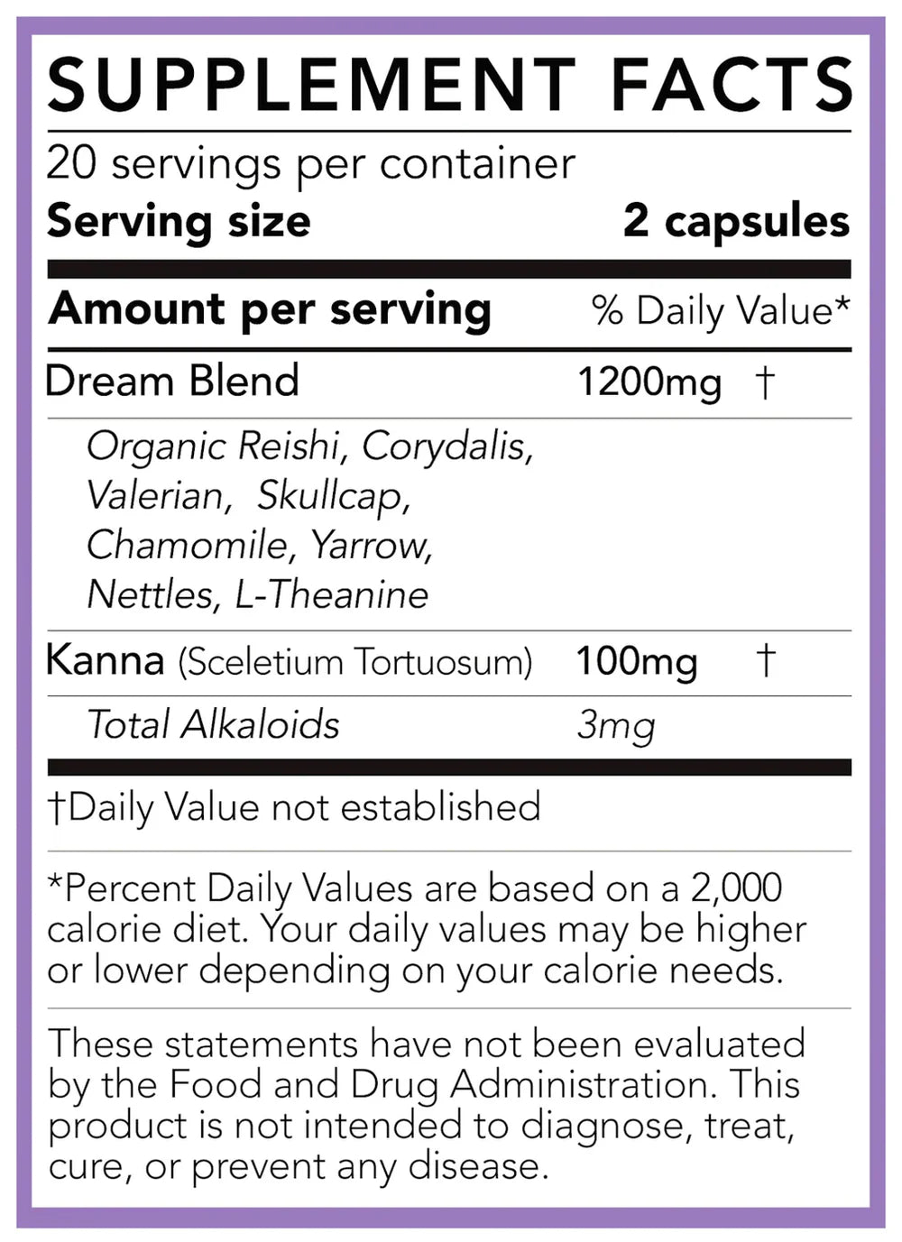 Kanna Microdose Dream