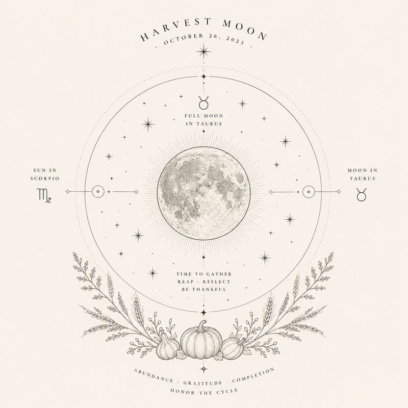 Full Moon Integration (Harvest Moon)